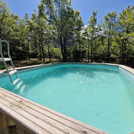 Chalet De Caralba Piscine Villa Ghisoni Esterno foto