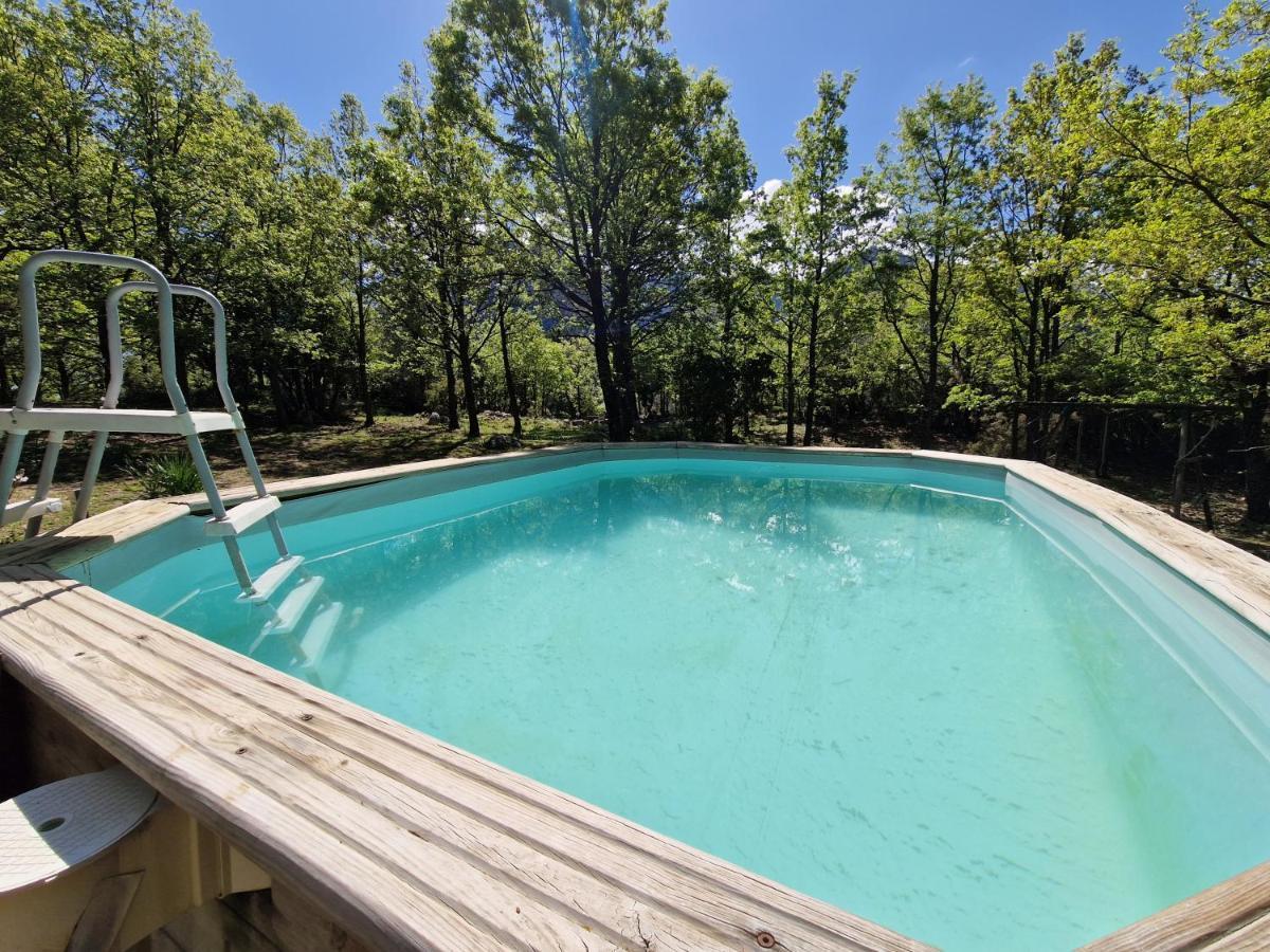 Chalet De Caralba Piscine Villa Ghisoni Esterno foto